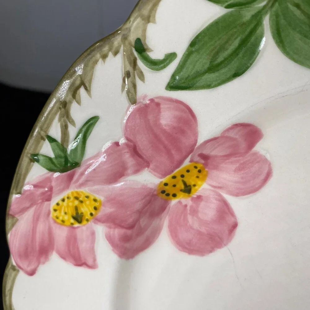 Vintage Franciscan Desert Rose Dinner Plates, very good condition and most made